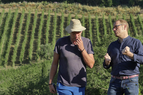 Filippo Magnani e Andrea Margiacchi, Azienda agricola "I Mandorli", Suvereto (LI), Toscana, Italia